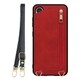 Galaxy S24 用 背面型スマホショルダーケース/ロングストラップ＆カードポケット付き ロイヤルレッド WORK54GX-RD-GS24