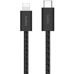 BoostCharge USB-C to ライトニング ソフトケーブル 1.5M ブラック CAA017QC05BK