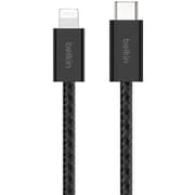 BoostCharge USB-C to ライトニング ソフトケーブル 1.5M ブラック CAA017QC05BK