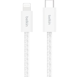 BoostCharge USB-C to ライトニング ソフトケーブル 1.5M ホワイト CAA017QC05WH