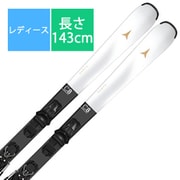 スキー板「アトミック Cloud C8 AASS03604 143cm」+ビンディング「M 10 GW」セット [25-26 Newモデル レディース]