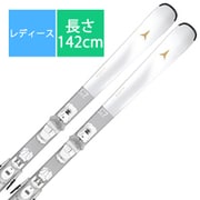 スキー板「アトミック Cloud C7 AASS03608 White 142cm」+ビンディング「M 10 GW」セット [25-26 Newモデル レディース]