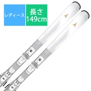 スキー板「アトミック Cloud C7 AASS03608 White 149cm」+ビンディング「M 10 GW」セット [25-26 Newモデル レディース]