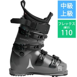 REDSTER TX 110 25-26 Newモデル スキーブーツ 中級・上級 Black/Magenta 25-25.5cm AE503188025X