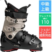 HAWX MAGNA 110 25-26 Newモデル スキーブーツ 中級・上級 Black/Cement/Red 27-27.5cm AE503278027X