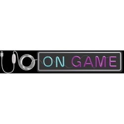USB ネオンサインライト ON GAME MS-UNEON-OG