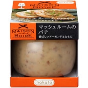 メゾンボワール マッシュルームのパテ 香ばしいアーモンドとともに 95g