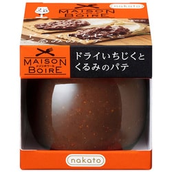 メゾンボワール ドライいちじくとくるみのパテ 105g