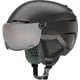 Savor Visor JR ジュニア スキー スノーボード ヘルメット Black Mサイズ（55-59cm） AN5005888