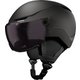 Revent Visor JR ジュニア スキー スノーボード ヘルメット Black Sサイズ（51-55cm） AN5006742