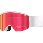 FOUR PRO M HD スキー スノーボード ゴーグル 眼鏡対応 White(Red HD) AN5106846