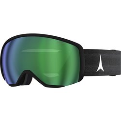 Redster JR WC S ジュニア スキー スノーボード ゴーグル 眼鏡対応 Black（Green HD） AN5106802