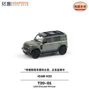 T20-01 1/64 iCAR V23 メタリックグリーン [ダイキャストミニカー]