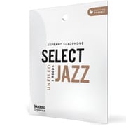 リード ソプラノサックス用 USDAオーガニック認証取得済 SELECT JAZZ UNFILED (硬さ:2H) 3枚入り ORRS03SSX2H