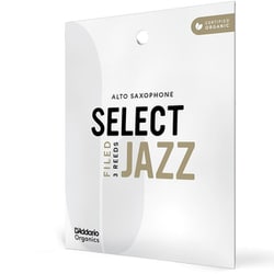 リード アルトサックス用 USDAオーガニック認証取得済 SELECT JAZZ FILED （硬さ：2M） 3枚入り ORSF03ASX2M