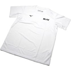 13655 [BLITZ MIZUNO DRY T-Shirt 白 Mサイズ]