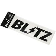 13550 [BLITZ ロゴステッカー w200mm BLACK]