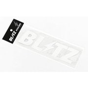 13553 [BLITZ ロゴステッカー w200mm WHITE]