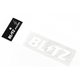 13554 [BLITZ ロゴステッカー w150mm WHITE]