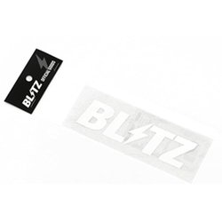 13554 [BLITZ ロゴステッカー w150mm WHITE]