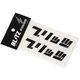 13556 [BLITZ カタカナロゴステッカー w100mm BLACK（2枚入）]