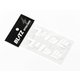 13557 [BLITZ カタカナロゴステッカー w100mm WHITE（2枚入）]