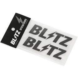 13559 [BLITZ ロゴステッカー w100mm METAL（2枚入） メタル]