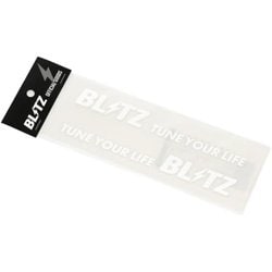 13562 [BLITZ TUNE YOUR LIFEステッカー w185mm WHITE]