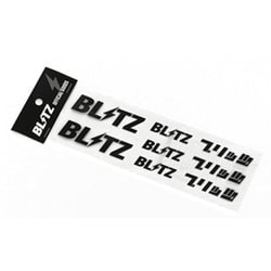 13563 [BLITZ バラエティロゴステッカー BLACK]