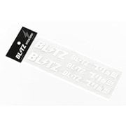 13564 [BLITZ バラエティロゴステッカー WHITE]