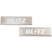 18925 [BLITZ STAINLESS MINI LOGO PLATE（2枚入） シルバー]