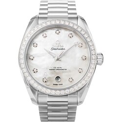 オメガ Seamaster Aqua Terra 150M コーアクシャル マスター クロノメーター レディース メタルベルト 並行輸入品 5年保証 220.15.38.20.55.001