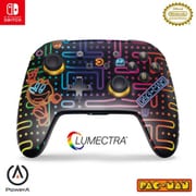 NSGP0458JP-01 [ルメクトラ・エンハンスド・ ワイヤレスコントローラー for Nintendo Switch - パックマン ネオン アーケード]