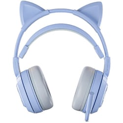 ネコミミヘッドセット パープル MS-MIMI01-PU