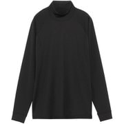 ウールタートルネックロングスリーブ メンズ コンディショニングウェア シャツ ブラック×ブラック(KK) サイズ3 GC84436