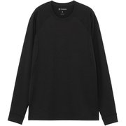 ウールクルーロングスリーブ メンズ コンディショニングウェア シャツ ブラック×ブラック（KK） サイズ1 GC84435
