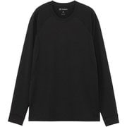 ウールクルーロングスリーブ メンズ コンディショニングウェア シャツ ブラック×ブラック(KK) サイズ1 GC84435