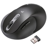 静音 ワイヤレス エルゴノミクス コンボマウス 2.4GHzワイヤレス/Bluetooth MA-EWBBS528LBK