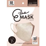 E-lineマスク ベージュ 7枚入り