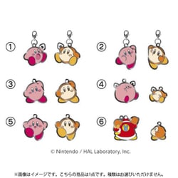 星のカービィ カービィ play with ワドルディ ペアチャームコレクション 1個 [コレクショントイ]