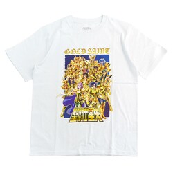 22863293 聖闘士星矢 集合Ｔシャツ WHITE Lサイズ