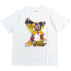 22863294 デジモンアドベンチャー デジモン ウォーグレイモン Ｔシャツ WHITE XLサイズ