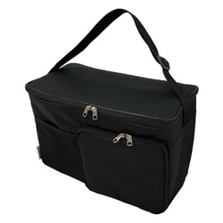 U-Q1119 [保冷バッグ クーラーバッグ 15L（横型） 4層構造で高い保冷効果 カップホルダー・保冷剤用ポケット付き]
