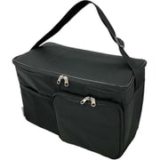 U-Q1119 [保冷バッグ クーラーバッグ 15L（横型） 4層構造で高い保冷効果 カップホルダー・保冷剤用ポケット付き]