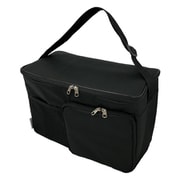 U-Q1119 [保冷バッグ クーラーバッグ 15L（横型） 4層構造で高い保冷効果 カップホルダー・保冷剤用ポケット付き]