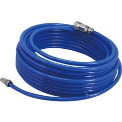 クイックカプラー付エアホース 6.5mmX20m ブルー 65452
