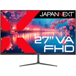 液晶モニター/27型/フルHD（1920×1080）/VAパネル/非光沢/HDMI×1 VGA×1/スピーカー内蔵/2年保証 JN-V27FHD