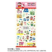 クレヨンしんちゃん×サンリオキャラクターズ みんなであそぼう クリアシール
