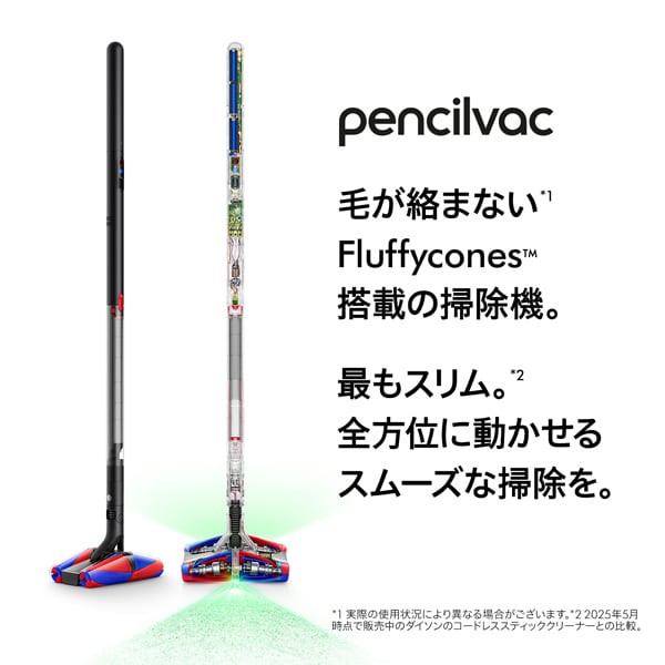 Dyson PencilVac Fluffycones