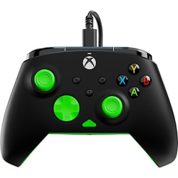 R_Core Controller Black Green 有線コントローラー RETBC-2003-55